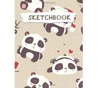 Sketchbook: Christmas Pattern Practice Drawing, Paint, Write, Doodle, Large Blank Pages 8.5 X 11 For Notes, Sketching, Creative Diary, Manga And Journal (Volume 8)