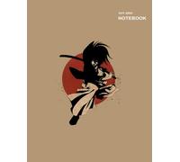 Sketchbook Dot Grid A4: Dotted Pages, 8.5 Inch X 11 Inch, 110 Pages, Himurai Rurouni Kenshin Wandering Samurai Notebook Cover.