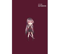 Sketchbook Dot Grid A4: Spacing Size 0.2" Or 5mm, 110 White Pager, Large (6 X 9 Inches), Akame Ga Kill Notebook Cover.