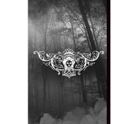 Sketchbook Foggy Forest - Calm Aesthetic Clear Journal: With clean pages inside, this sketchbook is ideal for sketching, drawing, journaling, ... or writing down thoughts without distraction