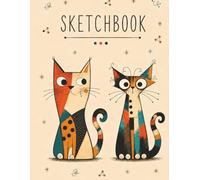Sketchbook For Cat Lovers: Blank Sketch Book for Drawing, Doodling, and Creativity | 8.5x11 inches, 100 blank pages | perfect gift for cat lovers, teens, kids, or adults