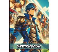 Sketchbook for Drawing Anime: Large Personal Artist Japanimation Manga Sketch Book and Doodle Drawing Pad