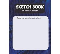 Sketchbook for Drawing : Artist Sketchbook with 100 pages: Large 8.5 x 11 Blank Paper Sketch Pad for Artists, Kids, Teens & Adults | Premium Blank Drawing Book for Pencil, Ink, Charcoal & Doodle Art