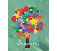 Sketchbook Journal: Framed And Blank Pages For Drawing, Sketching Or Doodling, Lined Pages For Ideas, Notes And Thoughts Abstract Tree Cov