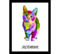 Sketchbook: Notebook For Drawing Doodling Or Sketching Cat Lover: 120 Pages, 8.5 X 11 Inches , Cute Cats Cover (Cat Sketchbook)