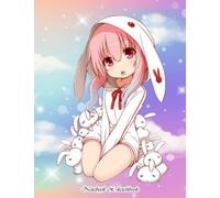 SketchBook Notebook: Kasane Teto, for Drawing, Writing, Painting, Sketching or Doodling, 120 Pages, 8.5x11 Premium Abstract Cover vol.3