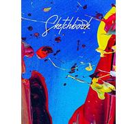 Sketchbook: Sketchbook: Best Blank White Pages With Premium Abstract Art Paint Cool Cover For Painting, Drawing, Writing, Sketching And Doodling, Wide Papers 8.5 X 11, 120 Pages Best Gift For Artists