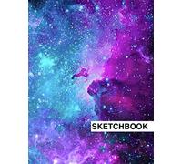 Sketchbook: Space Notebook For Creative Doodling Sketching Lettering Water Coloring And Painting