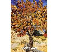 Sketchbook: Vincent Van Gogh Softcover Sketch Book For Creative Artists 7x10 Inches Impressionism & Inspirational Sketch Pad For Drawing, Writing Or Sketching For Van Gogh Lovers Quote On The Back