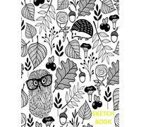 Sketchbook: Wild Life Creatures Pattern Cover Sketch Pad Sketch Book For Drawing, Doodling And Sketching 120 Pages 8.5 X 11" Sketchbook Sketchpad For Kids Teens ... Fashion, Interior Designers,
