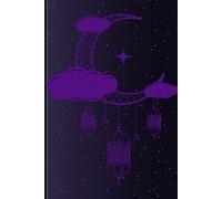 Sketchbook with Moon Lamps Cover: for all artist's drawings and doodles