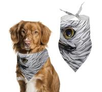 Sketching an Eagle Dog Bandanas pour nourrir et toiletter, bavoirs triangulaires lavables pour animaux domestiques pour chats et chiens