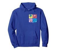 Sketchog Série 1 Sonic & Amy Sweat à Capuche, Unisexe pour Adultes, Bleu Royal, XL