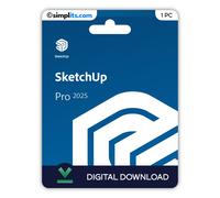 Sketchup Pro 2025 (Windows) - Activation Perpétuelle - À Télécharger - 1 Pc - Non Compatible Mac