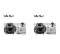 SKF 2x Hub Kit Roulements Arrière pour Chevrolet Rezzo Grand Espace Limousine