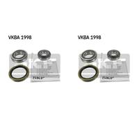 SKF 2x Hub Kit Roulements Avant pour Ford Ranger Courier Pick-Up Mazda Série E