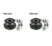 SKF 2x Hub Kit Roulements Essieu Avant à droite / Gauche pour Jeep Cherokee Kl