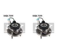 SKF 2x Hub Kit Roulements Essieu Avant pour Chevrolet Epica Daewoo Tosca KL1