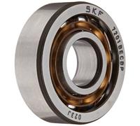 SKF 7201 BECBP Roulement à billes radial à contact angulaire en acier
