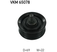 SKF Déviation Rôle Courroie Trapézoïdiale pour Kia Sorento II Sportage