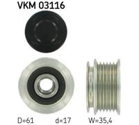 SKF Générateur Libre Pour Audi A4 8E2 B6 2.0 1.6 8EC B7 8E5 1.8 T 8ED VW