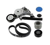 SKF Kit tendeur courroie multi‑V VKMAF31014‑2 avec poulie d'alternateur à roue libre