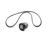 SKF Jeu de courroies trapézoïdales à nervures Kit de courroies d'accessoire VKMA