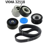 SKF Kit De Courroie À Nervures Compatible Pour Fiat 500L 199_ 1.6 D Multijet