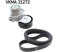 SKF Kit De Courroie Crantée Compatible Pour VW Golf Sportsvan 1.2 TSI 1.4