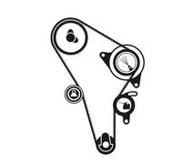 SKF Kit de distribution VKMA 01010 Nombre de dents: 135 26mm Compatible avec VW Golf II 3/5 portes 19E, 1G1 Golf I 3/5 portes 17 Transporter T3 Minibus 25 Jetta Mk2 19E, 1G2, 165 Caddy I Pick-up 14