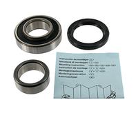 SKF Kit de roulement de roue VKBA 3923 Essieu arrière Diamètre intérieur: 40mm Diamètre extérieur: 80mm avec bague d'étanchéité