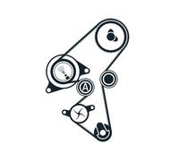 SKF Pompe à eau + kit de courroie crantée VKMC13002