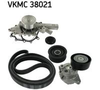 SKF Pompe + Ensemble Courroie de Ceinture pour Mercedes-Benz W203 S203