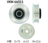 SKF Poulie Courroie Trapézoïdiale pour Suzuki Swift II Hayon EA Ma SF413 Ah