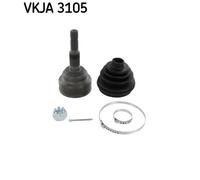 Joint de cardan Joint sphérique homocinétique VKJA 3105 SKF pour OPEL
