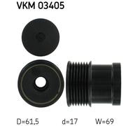 SKF VKM 03405 Poulie roue libre, alternateur pour FORD
