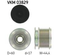 SKF VKM 03829 Poulie roue libre, alternateur pour MERCEDES-BENZ,MERCEDES-BENZ (B