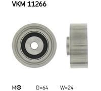 SKF VKM 11266 Poulie-tendeur, courroie de distribution pour AUDI