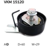 SKF VKM 15120 Galet tendeur de courroie de distribution