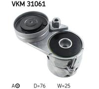 SKF VKM 31061 Poulie-tendeur, courroie trapézoïdale à nervures pour ,AUDI,SKODA,