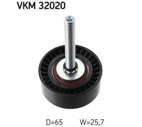 SKF Galet enrouleur de courroie trapézoïdale à nervures VKM 32020 pour FIAT CITROËN PEUGEOT OPEL