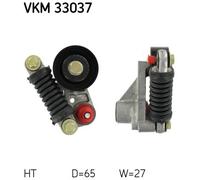 SKF VKM 33037 Poulie, tendeur de courroie d'accessoire