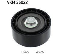 SKF VKM 35022 Poulie renvoi/transmission, courroie trapézoïdale à nervures pour