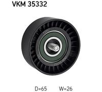SKF VKM 35332 Poulie renvoi/transmission, courroie trapézoïdale à nervures pour