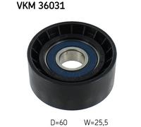 SKF VKM 36031 Poulie renvoi/transmission, courroie trapézoïdale à nervures pour