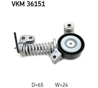 SKF VKM 36151 Tendeur de courroie, courroie trapézoïdale à nervures pour VOLVO