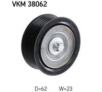 SKF VKM 38062 Poulie renvoi/transmission, courroie trapézoïdale à nervures pour
