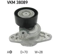 SKF VKM 38089 Poulie-tendeur, courroie trapézoïdale à nervures pour MERCEDES-BEN