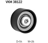 SKF VKM 38122 Poulie renvoi/transmission, courroie trapézoïdale à nervures pour