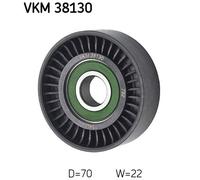 SKF VKM 38130 Poulie renvoi/transmission, courroie trapézoïdale à nervures pour